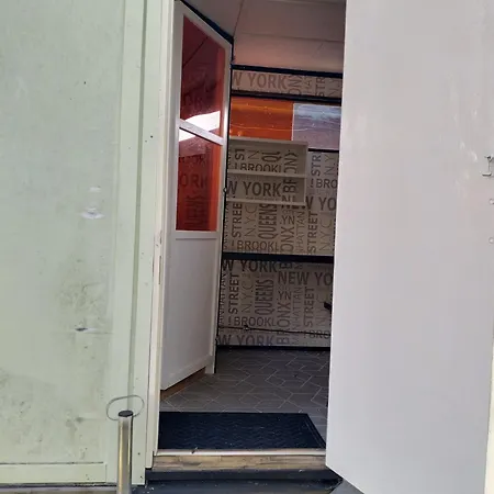 Sauna Wagon Outside Backpackers Camping Rovaniemi