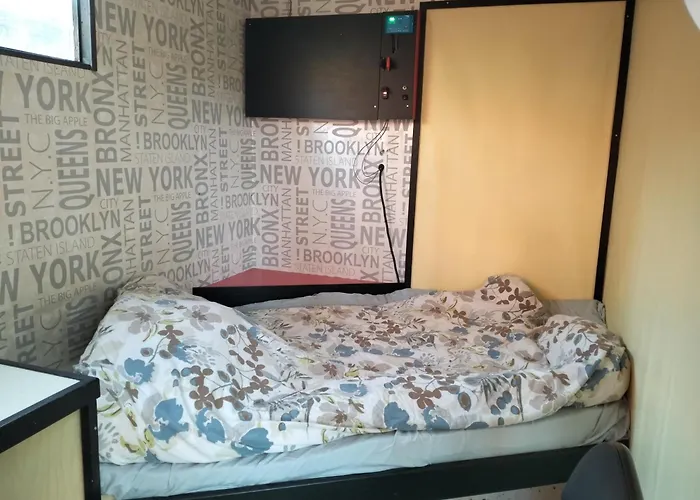 Camping Sauna Wagon Outside Backpackers *